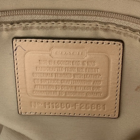 COACH PEYTON SIGNATURE TOTE SHOULDER BAG Large Pink Dream C print BORDEAUX - Picture 8 of 11